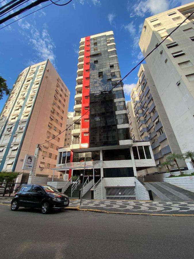 Flat - Acomoda Ate 4 Hospedes - Bairro Do Gonzaga - Santos Sp Ngoại thất bức ảnh