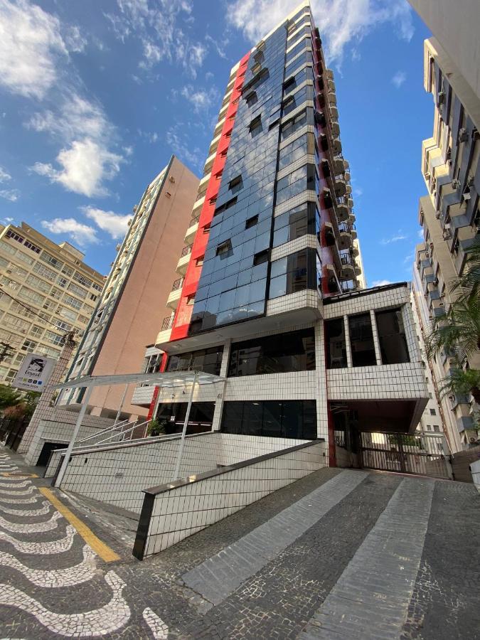 Flat - Acomoda Ate 4 Hospedes - Bairro Do Gonzaga - Santos Sp Ngoại thất bức ảnh