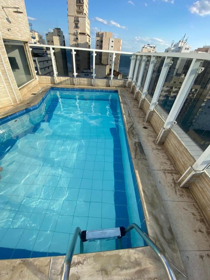 Flat - Acomoda Ate 4 Hospedes - Bairro Do Gonzaga - Santos Sp Ngoại thất bức ảnh