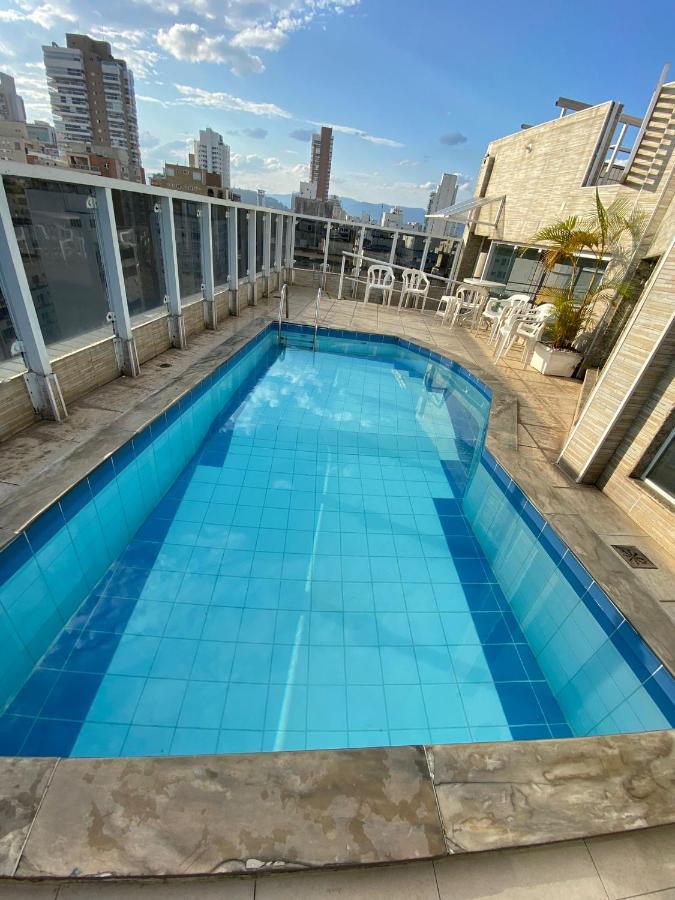 Flat - Acomoda Ate 4 Hospedes - Bairro Do Gonzaga - Santos Sp Ngoại thất bức ảnh