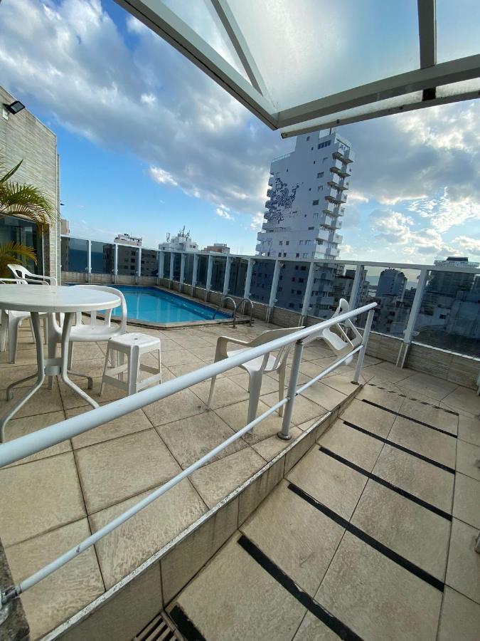 Flat - Acomoda Ate 4 Hospedes - Bairro Do Gonzaga - Santos Sp Ngoại thất bức ảnh