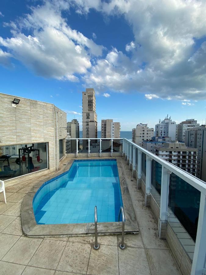 Flat - Acomoda Ate 4 Hospedes - Bairro Do Gonzaga - Santos Sp Ngoại thất bức ảnh