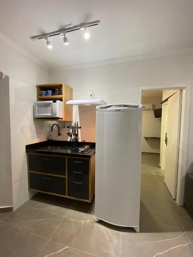 Flat - Acomoda Ate 4 Hospedes - Bairro Do Gonzaga - Santos Sp Ngoại thất bức ảnh